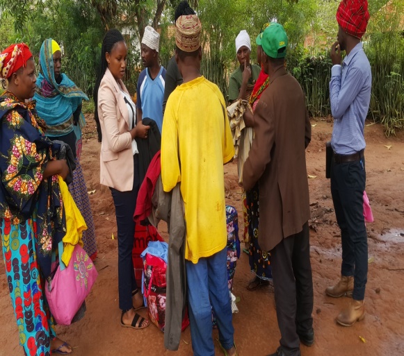 Relief work and community support